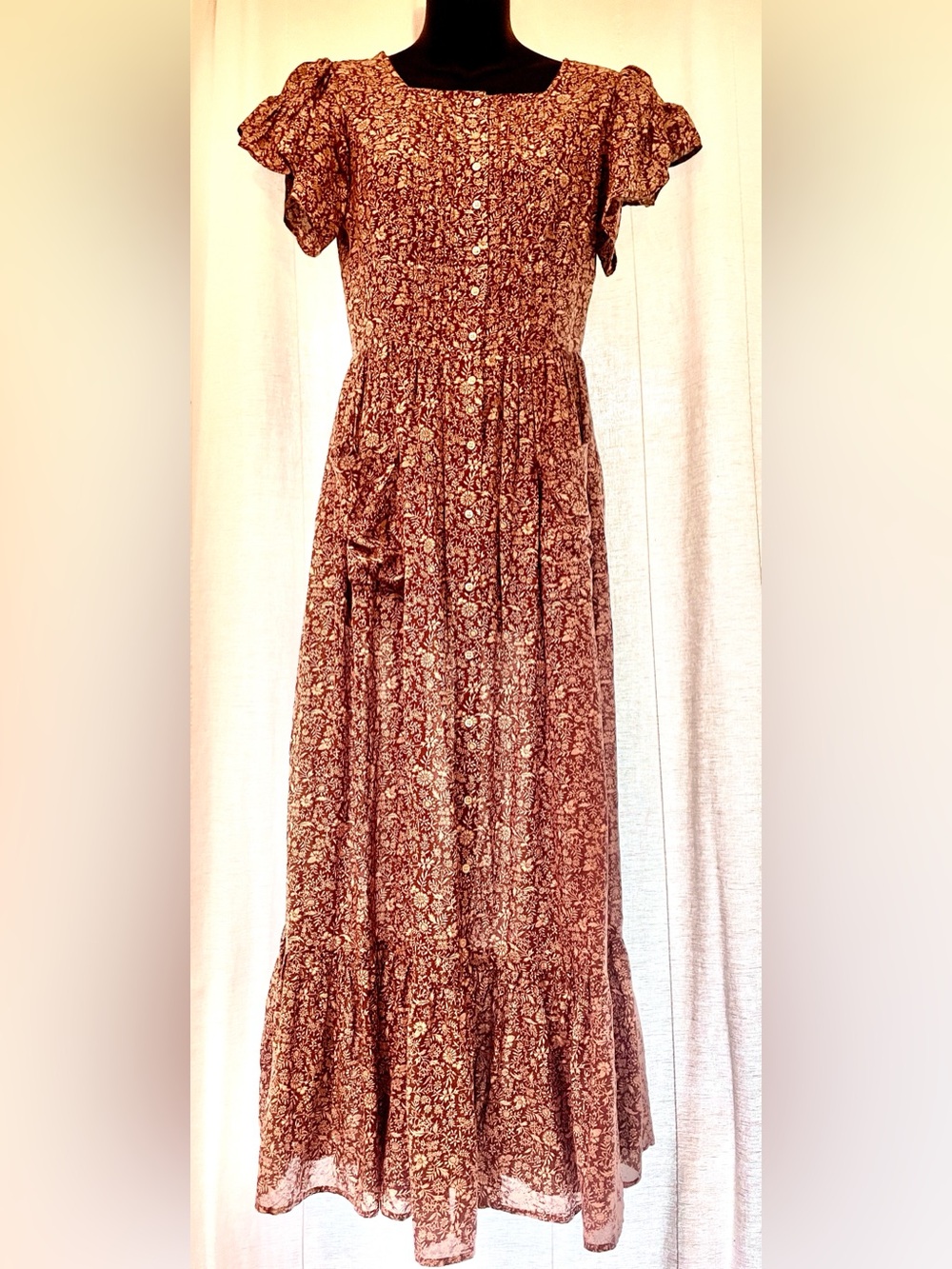 Doen Marfa- brown floral